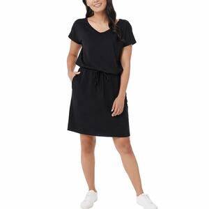 NWT 32 Degrees Soft Lux Dress Black Small